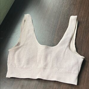 Offline Padded Ribbed Lounge Bra XS